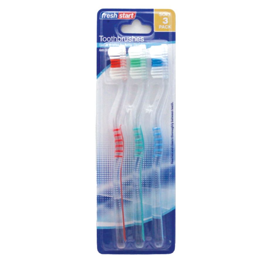 1.99 TOOTHBRUSH 3 PACK 